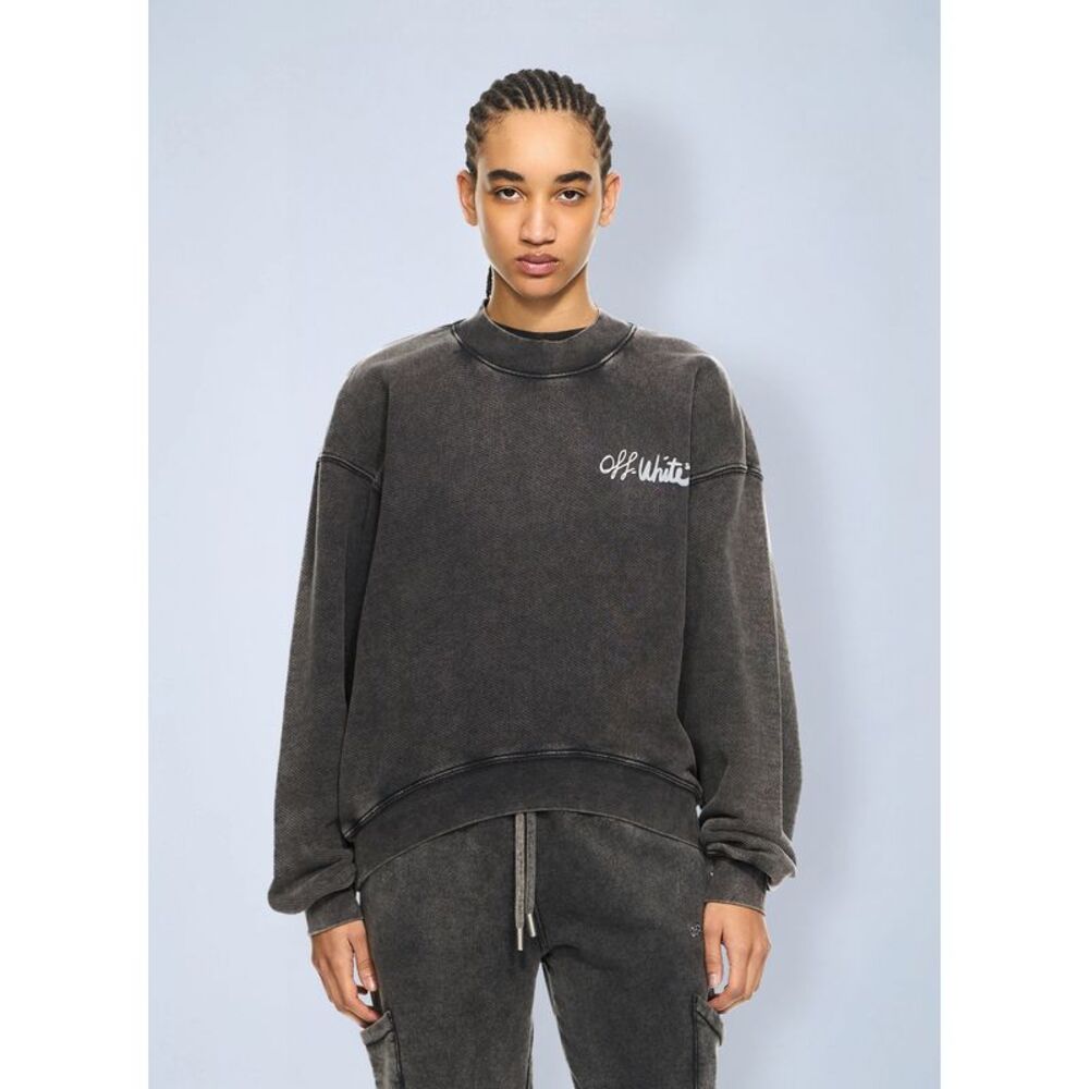 Off-White Women Off Marker Over Crew Sweatshirt